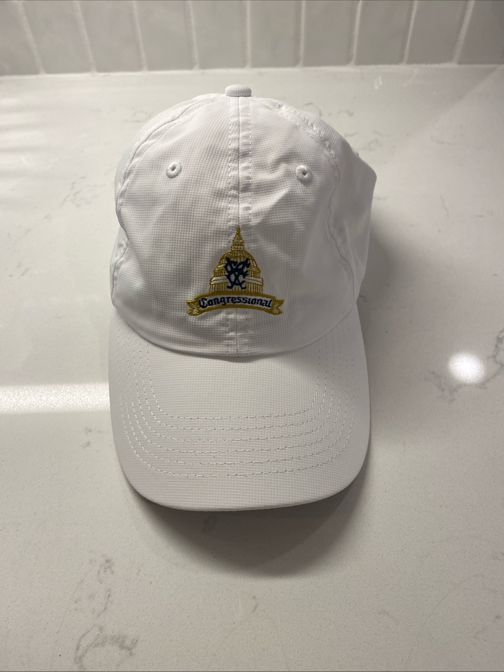 Imperial Congressional Country Club Performance Golf Hat Cap EUC HTF ⛳️
